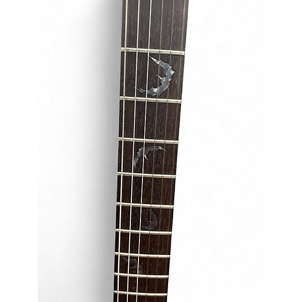 Used Schecter Guitar Research Damien B2 Stealth Black Solid Body Electric Guitar