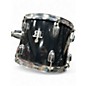 Used CB 5 Piece ACOUSTIC DRUM SET Black Drum Kit