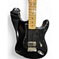 Used Fender American Standard Stratocaster Black Solid Body Electric Guitar