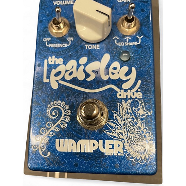 Used Wampler Brad Paisley Signature Overdrive Effect Pedal