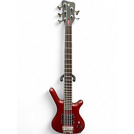 Used Warwick RockBass Corvette 5 String Burgundy Electric Bass Guitar
