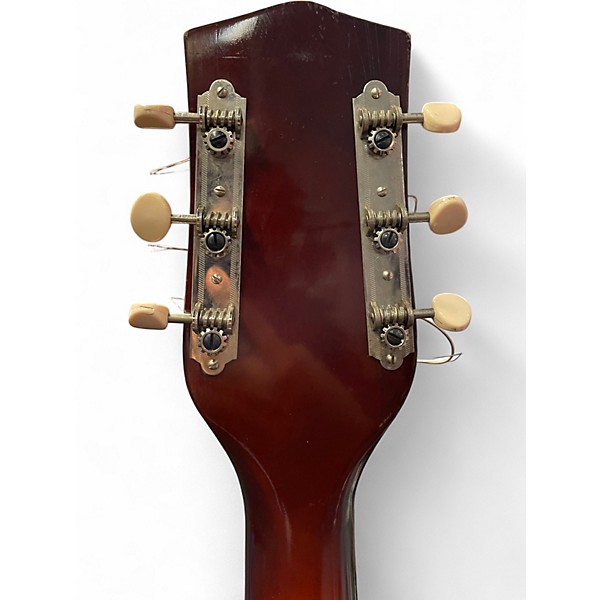 Vintage 1969 Harmony  Broadway 2 Color Sunburst Acoustic Guitar