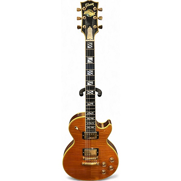 Used 2007 Gibson Les Paul Supreme Trans Amber Solid Body Electric Guitar