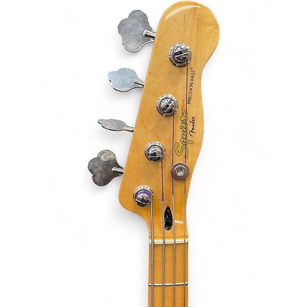 Used Squier Vintage Modified Cabronita Precision Bass Black Electric Bass Guitar