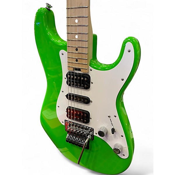 Used Charvel Pro-Mod So-Cal Style 1 HSH FR M SLIME GREEN Solid Body Electric Guitar