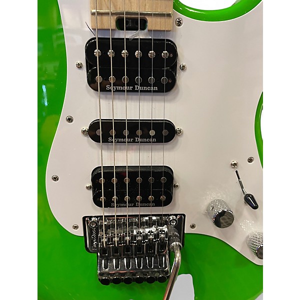 Used Charvel Pro-Mod So-Cal Style 1 HSH FR M SLIME GREEN Solid Body Electric Guitar