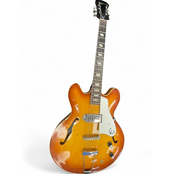 Vintage 1963 Epiphone Casino E230T Sunburst Hollow Body Electric Guitar