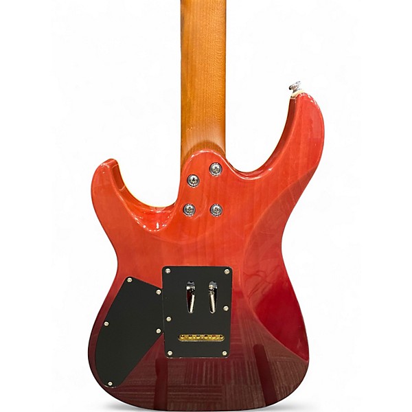 Used Shijie TM-5 Alfalfa Purple Solid Body Electric Guitar