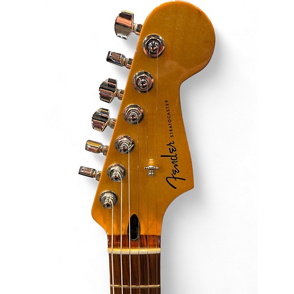 Used Fender Player Plus Stratocaster HSS belair blue Solid Body Electric Guitar