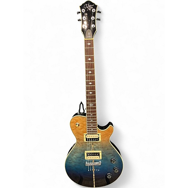 Used Michael Kelly PATRIOT INSTINCT BOLD BLUE FADE Solid Body Electric Guitar