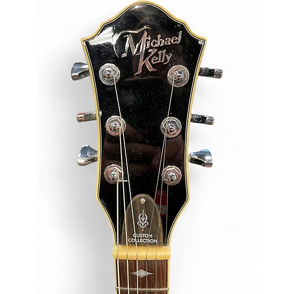 Used Michael Kelly PATRIOT INSTINCT BOLD BLUE FADE Solid Body Electric Guitar