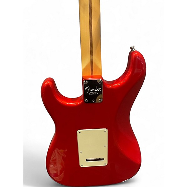 Used Fender American Deluxe Stratocaster HSS Dakota Red Solid Body Electric Guitar