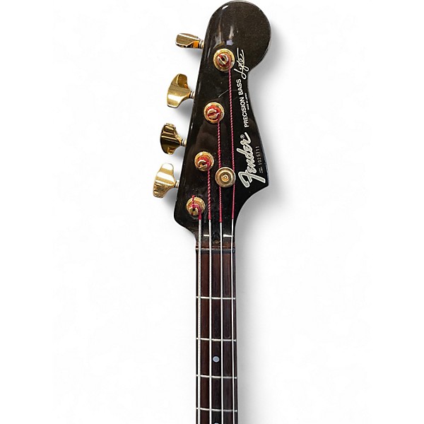 Used Fender Made In Japan Jazz Bass Black Electric Bass Guitar