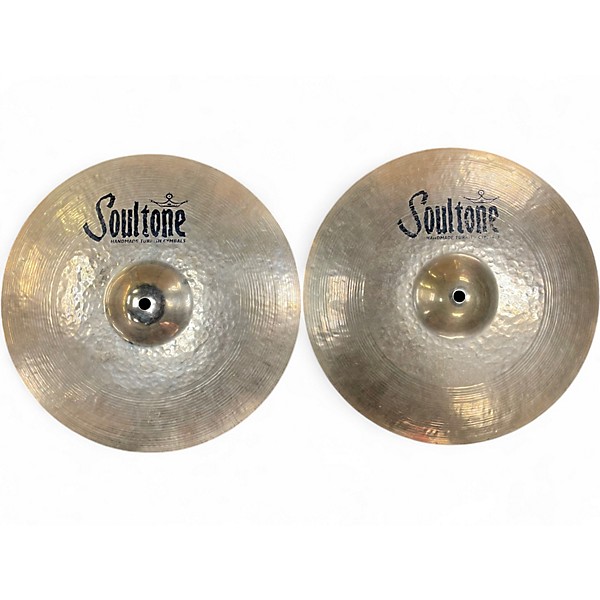Used Soultone 14in Hi Hat Pair Cymbal
