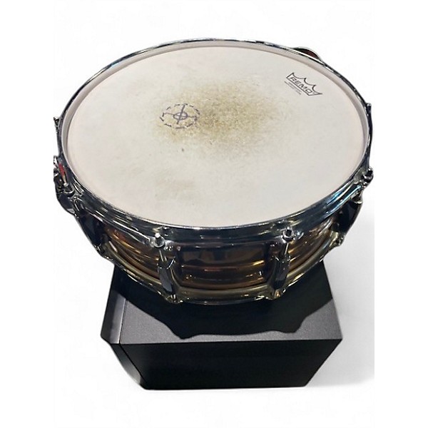 Used Pearl 14X5.5 Sensitone Snare Custom Bronze Bronze Drum