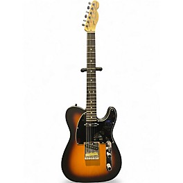 Used Fender Limited Edition American Performer Timber Telecaster 2 Tone Sunburst Solid Body Electric Guitar
