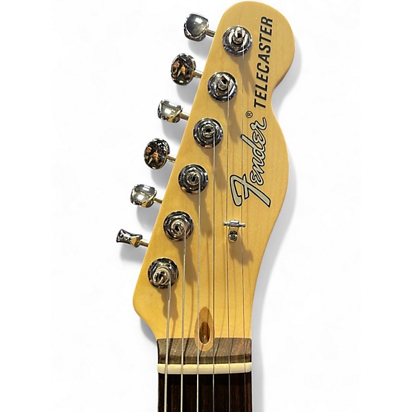 Used Fender Limited Edition American Performer Timber Telecaster 2 Tone Sunburst Solid Body Electric Guitar