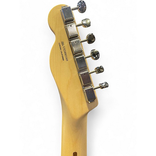 Used Fender Limited Edition American Performer Timber Telecaster 2 Tone Sunburst Solid Body Electric Guitar