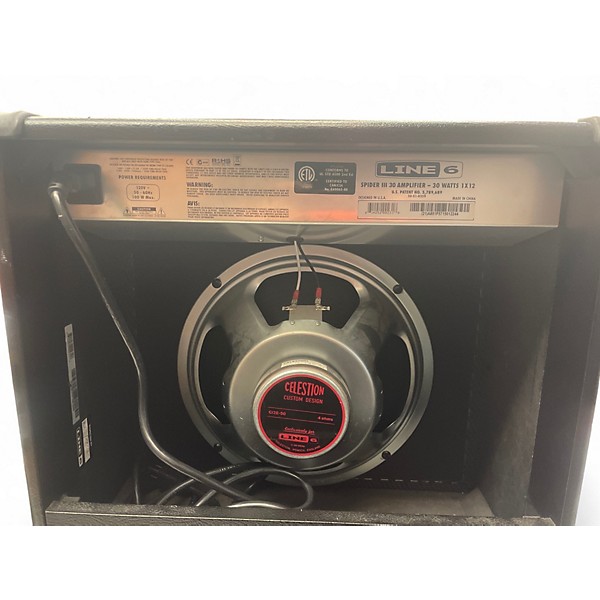 Used Line 6 Spider III 30W 1x12 Guitar Combo Amp