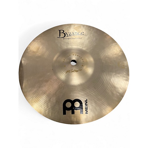 Used MEINL 10in byzance temporalstack II Cymbal
