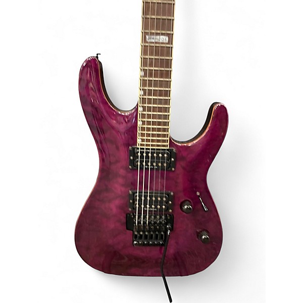 Used ESP LTD MH201 PINK BURST Solid Body Electric Guitar