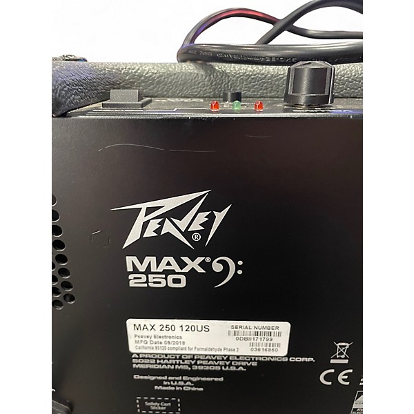 Used Peavey MAX 250 Bass Combo Amp