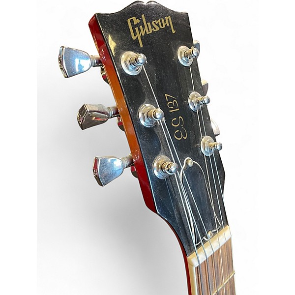 Used Gibson ES137 Classic Cherry Sunburst Hollow Body Electric Guitar