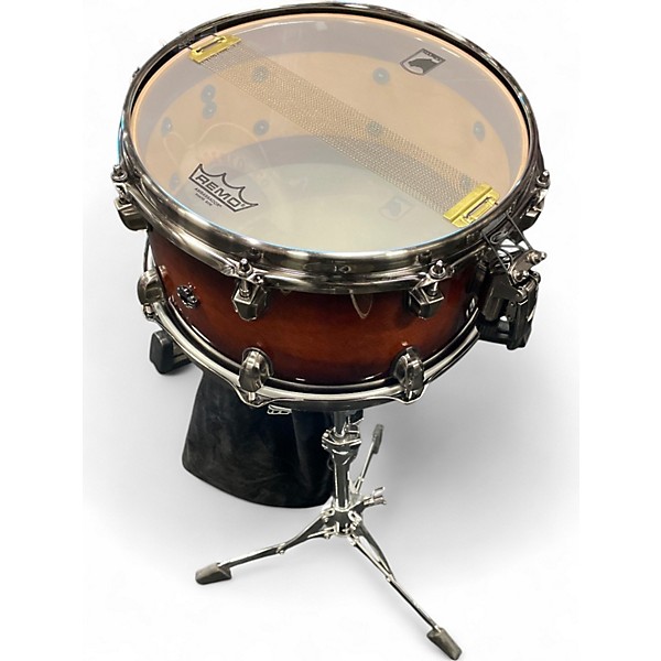 Used Mapex 13X7 Black Panther Premium Snare RED BLACK BURST Drum