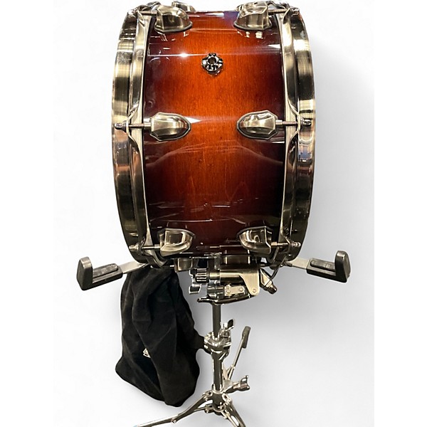 Used Mapex 13X7 Black Panther Premium Snare RED BLACK BURST Drum