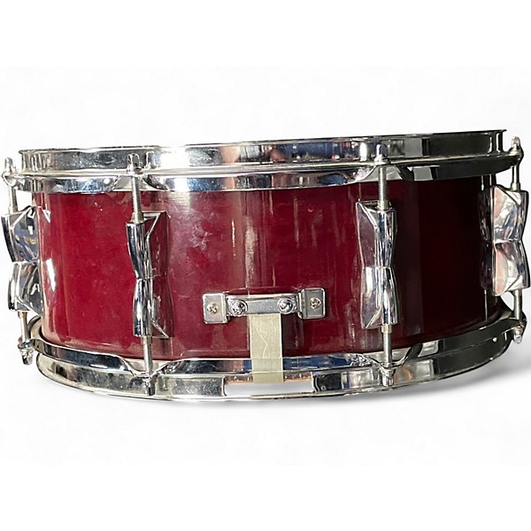 Used Yamaha 14in Wood Shell Red Drum