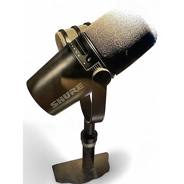 Used Shure Mv7 USB Microphone