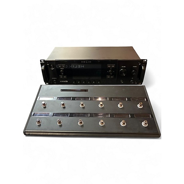 Used Line 6 Helix RACK W/FOOT CONTROL Guitar Preamp