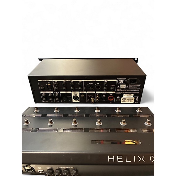 Used Line 6 Helix RACK W/FOOT CONTROL Guitar Preamp