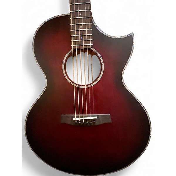 Used Schecter Guitar Research ORLEANS STAGE VAMPYR RED Acoustic Electric Guitar