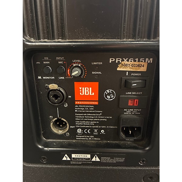 Used JBL PRX615 Powered Speaker