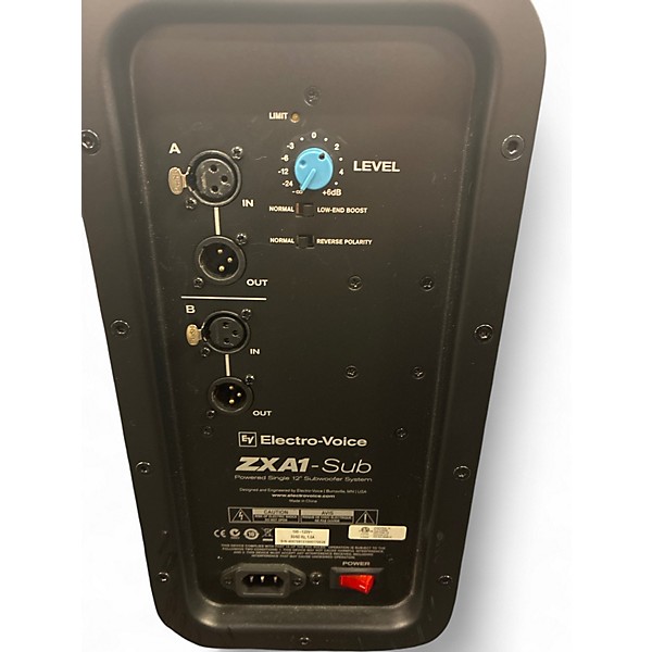 Used Electro-Voice ZXA1-Sub 12" Powered Subwoofer