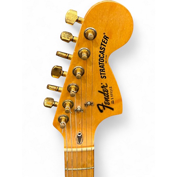 Vintage 1982 Fender STRATOCASTER WHITE Solid Body Electric Guitar