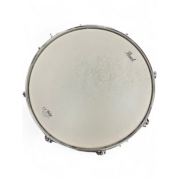 Used Pearl 14in Limited Edition Snare Silver Oyster Pearl Drum