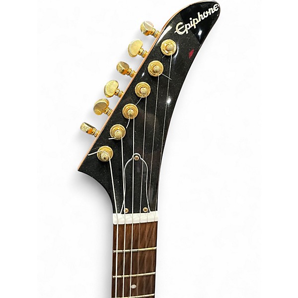 Used Epiphone Korina 1958 Explorer Aged Natural Solid Body Electric Guitar