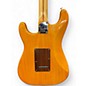Used 2006 Fender American Deluxe Stratocaster Amber Solid Body Electric Guitar
