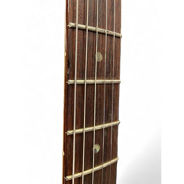 Used 2006 Fender American Deluxe Stratocaster Amber Solid Body Electric Guitar