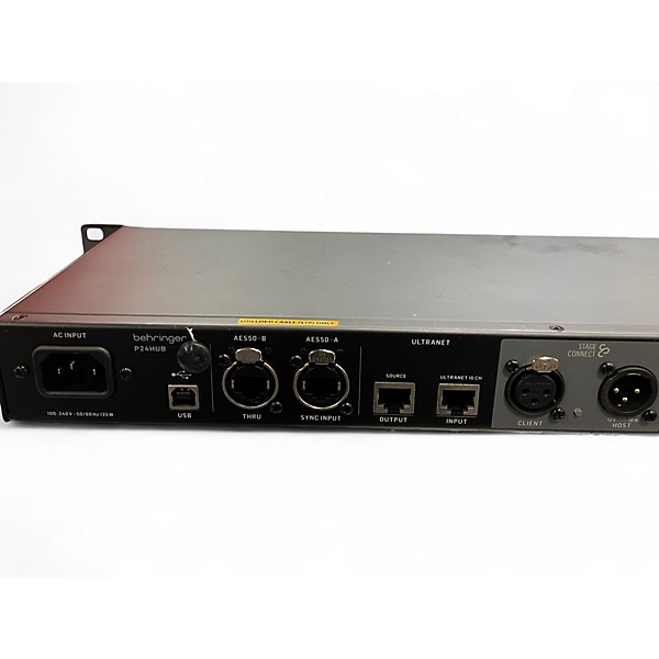 Used Behringer P24HUB StageConnect Hub for Personal Monitor Mixers In Ear Wireless System