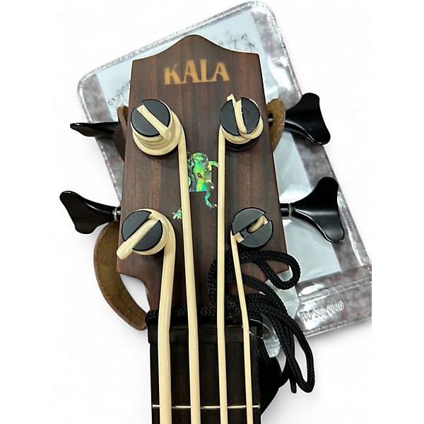 Used Kala Ubass Bass Natural Ukulele