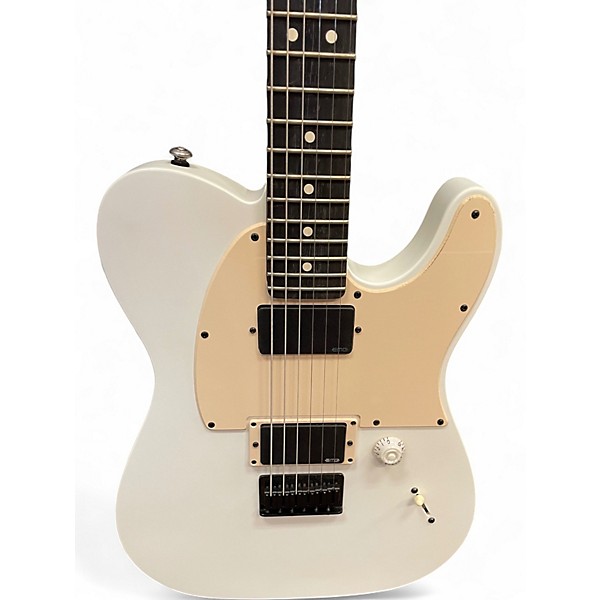 Used Fender Jim Root Signature Telecaster SATIN WHITE Solid Body Electric Guitar