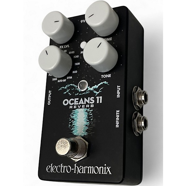 Used Electro-Harmonix Oceans 11  Reverb Effect Pedal