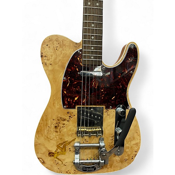 Used Jones'n  Telecaster T Style Boutique w/ Bigsby  Vintage White  Solid Body Electric Guitar