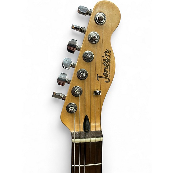 Used Jones'n  Telecaster T Style Boutique w/ Bigsby  Vintage White  Solid Body Electric Guitar