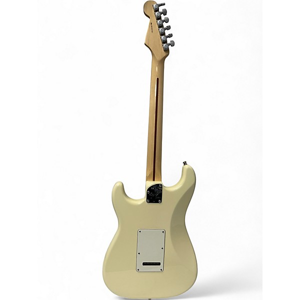 Used Fender Artist Series Jeff Beck Stratocaster Olympic White Solid Body Electric Guitar