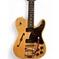 Used Fender JA90 Jim Adkins Thinline Telecaster Natural Hollow Body Electric Guitar