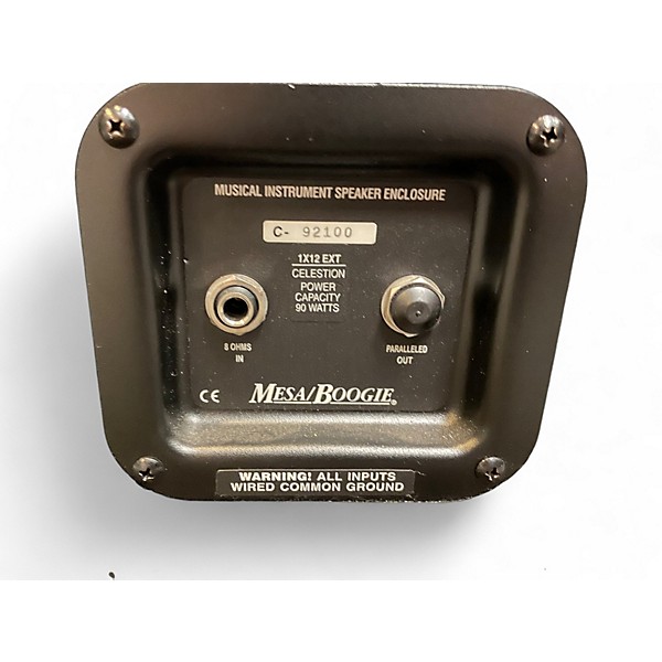 Used MESA/Boogie 1X12 19 OPEN BACK CABINET Guitar Cabinet